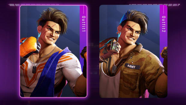 Different Luke costumes in SF6